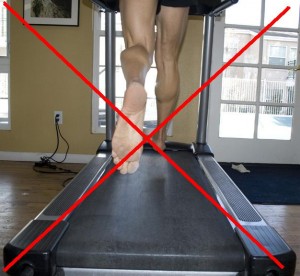 Treadmill Barefoot